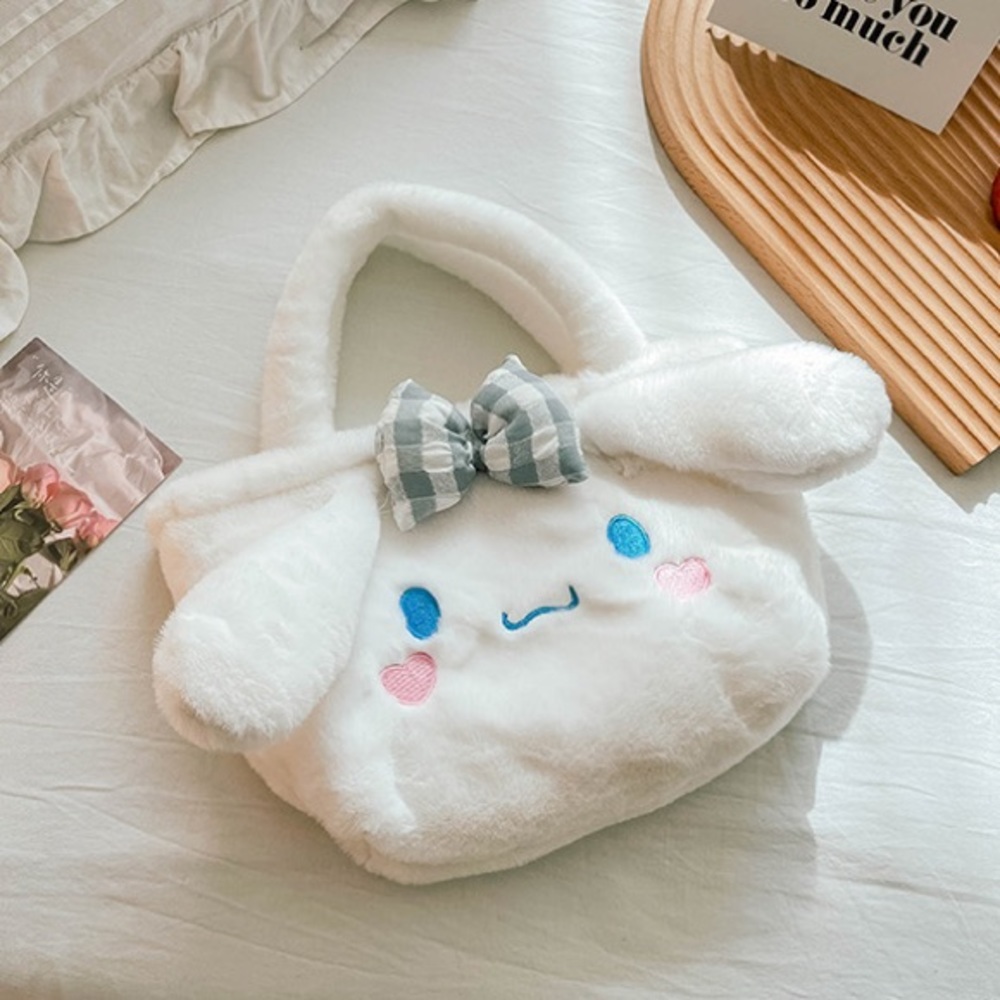 Sanrio Cinnamoroll Plush White Hand Bag